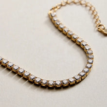 Load image into Gallery viewer, Gold Tennis Bracelet