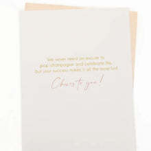 Load image into Gallery viewer, Cheers To You Card