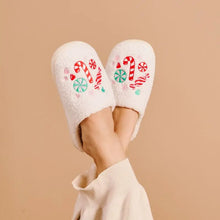 Load image into Gallery viewer, Christmas Candy Slippers
