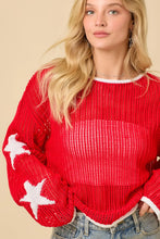 Load image into Gallery viewer, Star Sweater