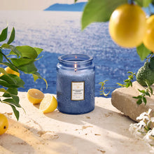 Load image into Gallery viewer, Mediterranean Lemon Large Jar Candle