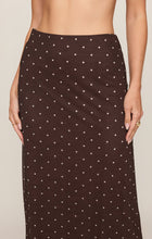 Load image into Gallery viewer, Eda Polka Dot Mesh Midi Skirt
