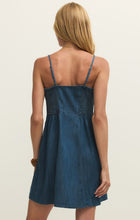 Load image into Gallery viewer, Angel Eyes Denim Mini Dress