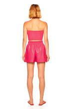 Load image into Gallery viewer, Faux Leather Pleated Short
