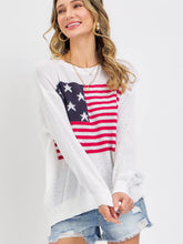 Load image into Gallery viewer, American Flag Sweater
