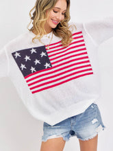 Load image into Gallery viewer, American Flag Sweater
