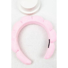 Load image into Gallery viewer, Light Pink Spa Headband
