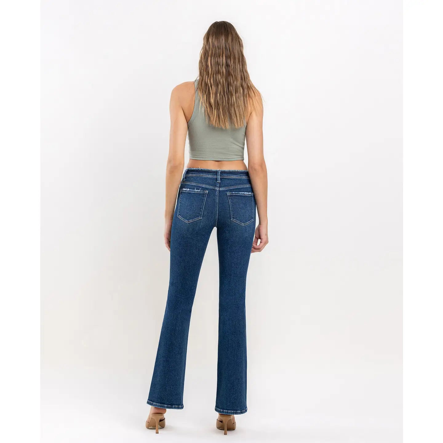 Mid Rise Bootcut Jeans