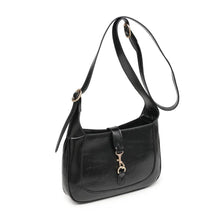 Load image into Gallery viewer, Black Hobo Bag
