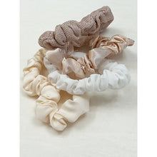 Load image into Gallery viewer, Gold Scrunchies Set Of 4
