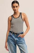 Load image into Gallery viewer, Classic Striped Scoop Tank
