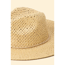 Load image into Gallery viewer, Natural Basket Weave Sun Hat
