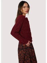 Load image into Gallery viewer, Burgundy Cardigan
