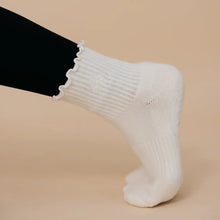 Load image into Gallery viewer, Cream Pilates Grip Socks
