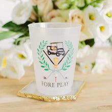 Load image into Gallery viewer, Fore Play Golf Masters Frosted Cups-Pack Of 6
