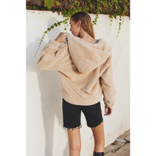 Load image into Gallery viewer, Faux Fur Hooded Jacket
