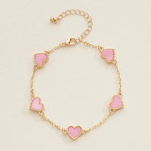 Load image into Gallery viewer, Pink Heart Bracelet
