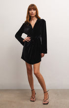 Load image into Gallery viewer, Dallon Velvet Wrap Dress
