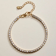 Load image into Gallery viewer, Gold Tennis Bracelet
