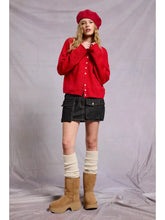Load image into Gallery viewer, Red Button Down Cardigan
