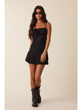 Load image into Gallery viewer, Black Floral Mini Dress
