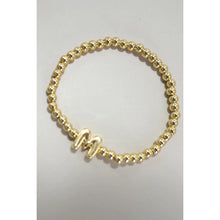 Load image into Gallery viewer, Gold-M Bubble Bracelet
