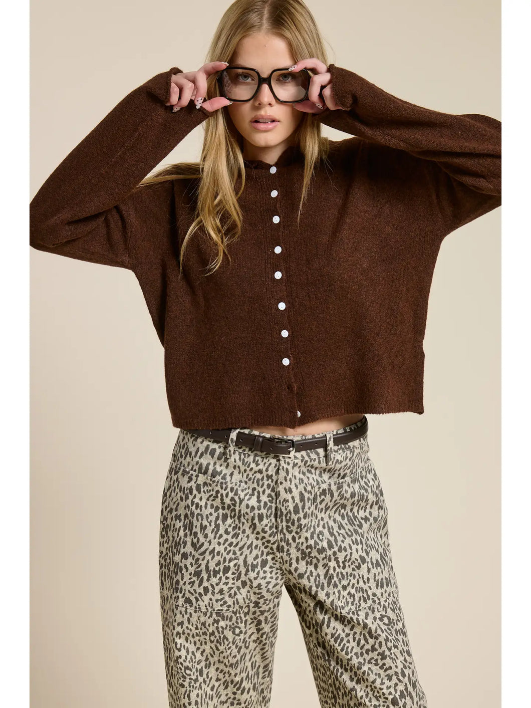 Brown Cardigan