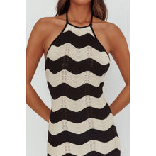 Load image into Gallery viewer, Wavy Striped Maxi Dress
