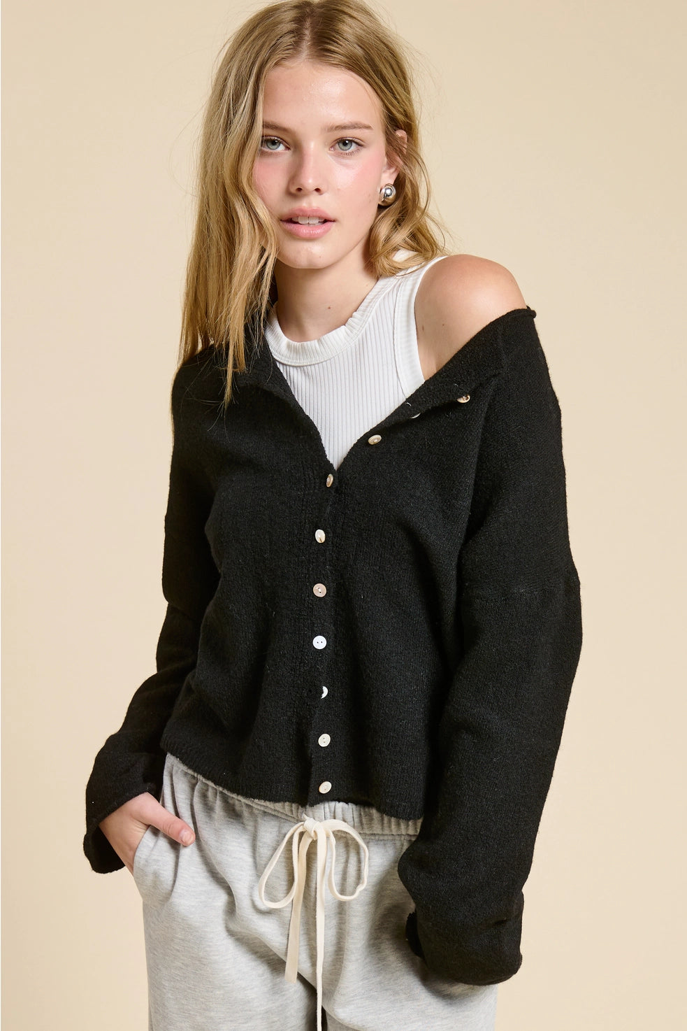 Black Cardigan
