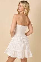 Load image into Gallery viewer, White Strapless Dress
