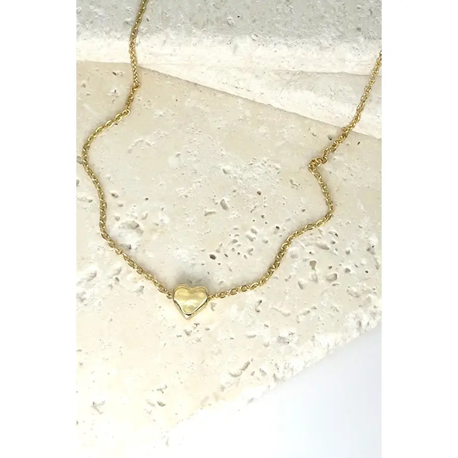 Gold Heart Necklace