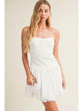 Load image into Gallery viewer, White Strapless Dress
