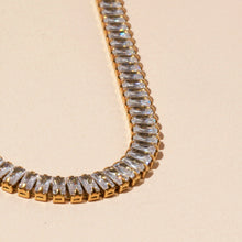 Load image into Gallery viewer, Gold Tennis Necklace
