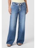 Load image into Gallery viewer, Zoey High-Rise Wide-Leg Tie-Waist Jeans
