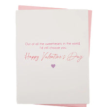 Load image into Gallery viewer, For My Sweetheart Card
