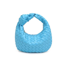 Load image into Gallery viewer, Blue Woven Clutch
