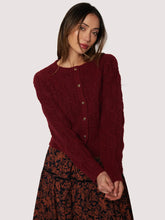 Load image into Gallery viewer, Burgundy Cardigan
