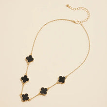 Load image into Gallery viewer, Black Clover Necklace
