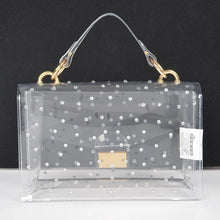 Load image into Gallery viewer, Rhinestone Clear Purse
