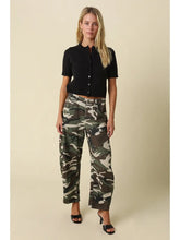 Load image into Gallery viewer, Black Short Sleeve Cardigan
