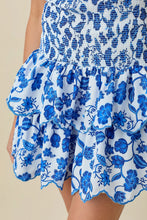 Load image into Gallery viewer, Floral Embroidered Ruffle Dress
