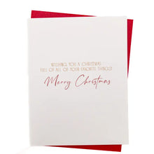 Load image into Gallery viewer, Merry Christmas Card

