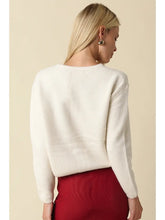 Load image into Gallery viewer, Cream Knit Cardigan

