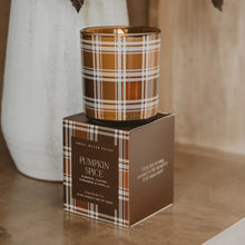Load image into Gallery viewer, Pumpkin Spice 12 oz Boxed Soy Candle

