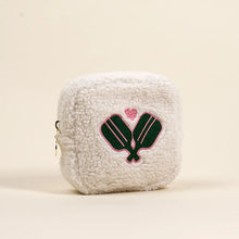 Load image into Gallery viewer, Teddy Pouch Square Pickleball Paddles

