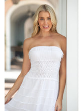 Load image into Gallery viewer, Strapless White Dress
