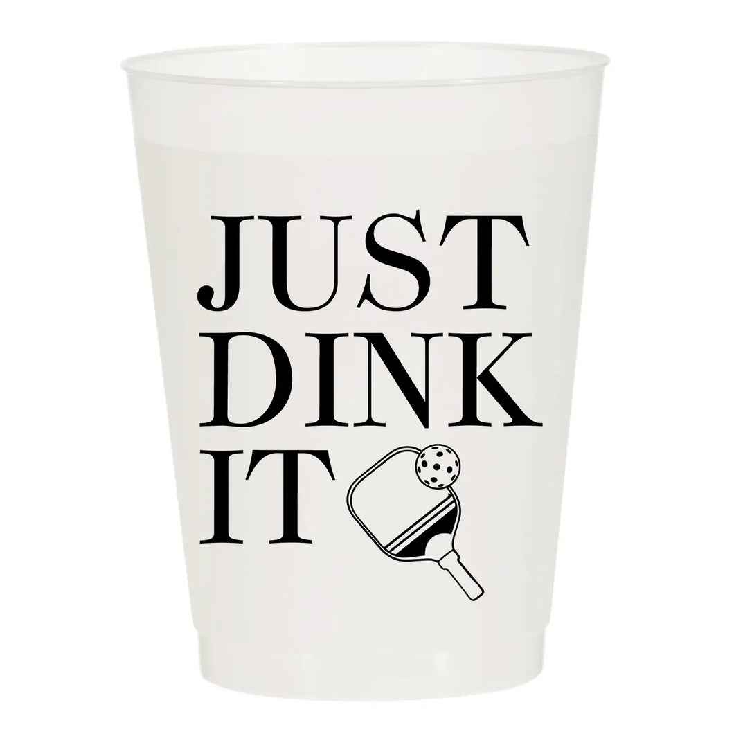 Pack of 6 Just Dink It Cups