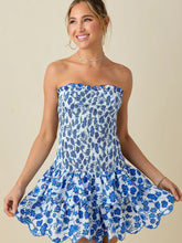 Load image into Gallery viewer, Floral Embroidered Ruffle Dress

