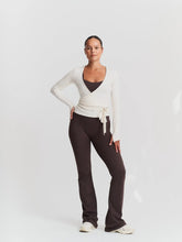 Load image into Gallery viewer, White Ballet Wrap Top
