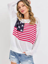 Load image into Gallery viewer, American Flag Sweater
